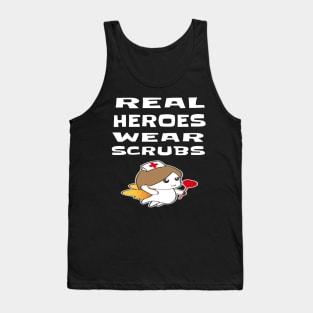 REAL HEROES WEAR SCRUBS Tank Top